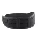Laser Slim Grip® Padded Belt Slotted Noir