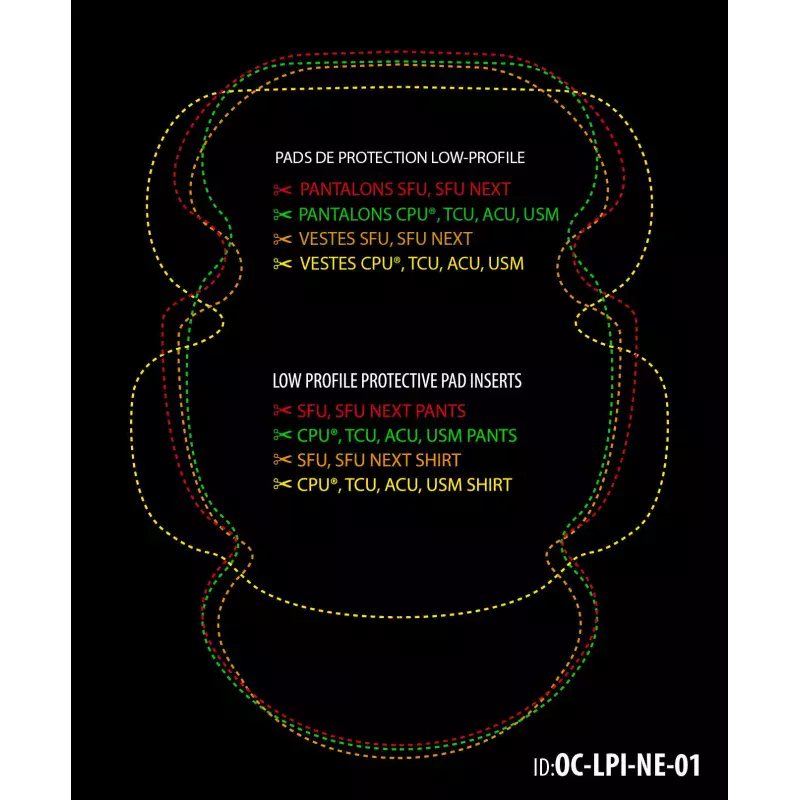 Pads de Protection Low-Profile Helikon tex