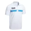 Polo Manches Courtes Police Municipale P.M. One Blanc