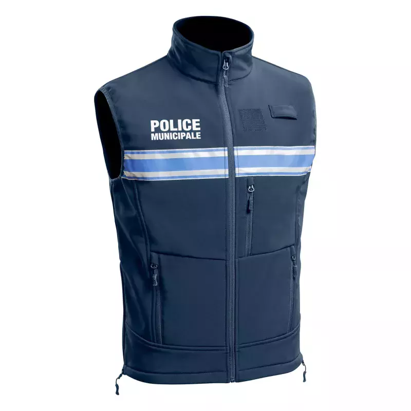 Gilet Sans Manches Softshell Police Municipale P.M. One