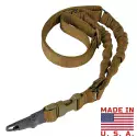 Sangle Double Bungee Adder 1 point Coyote Brown