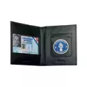 Porte-Cartes 2 volets Horizontal + Emplacement Médaille Noir - GK PRO