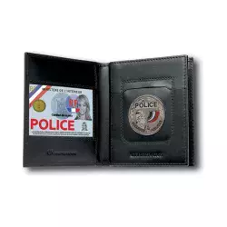 Porte-Cartes Professionnel 3 Volets Horizontal + Emplacement médaille - GK