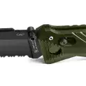 Couteau de Poche C.A.C.® Serration PA6 Kaki - TB Outdoor