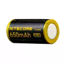Batterie NL1665R 16340 650mAh 3.6V RCR123A USB - Nitecore