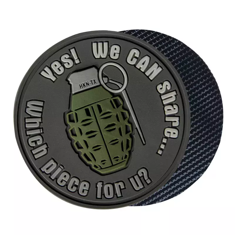 Patch We Can Share Grenade Grey
