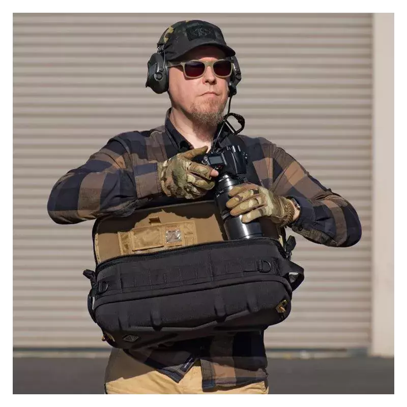 Sac à Bandoulière Plan B™ Hard Noir 16L - Hazard 4