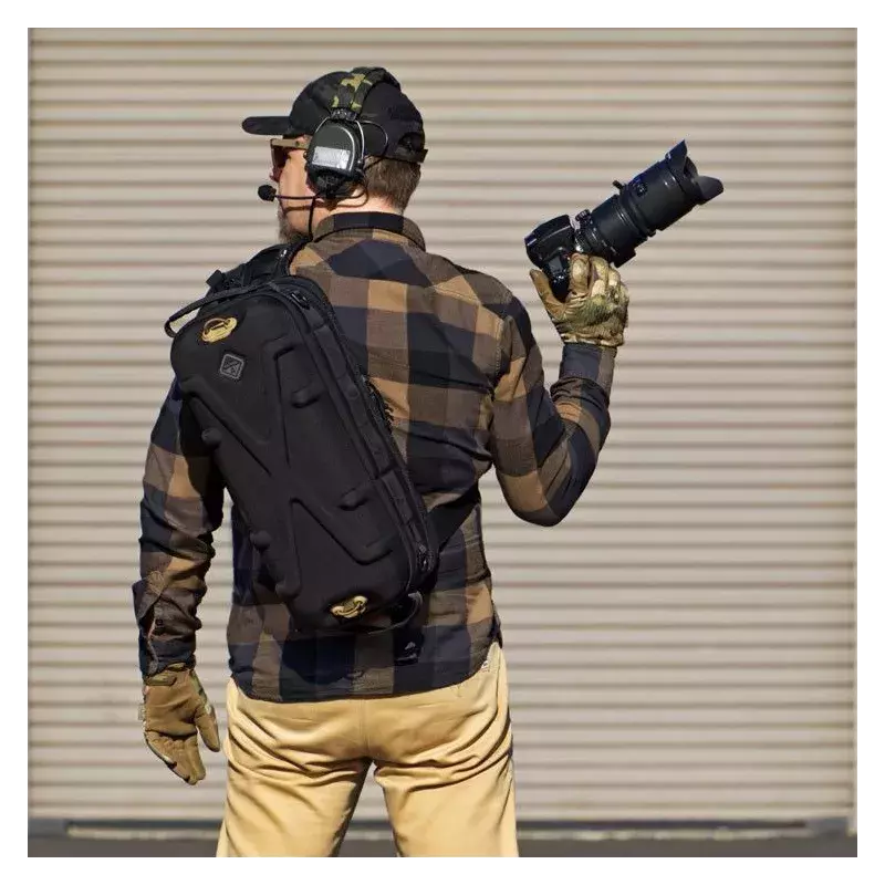 Sac à Bandoulière Plan B™ Hard Noir 16L - Hazard 4