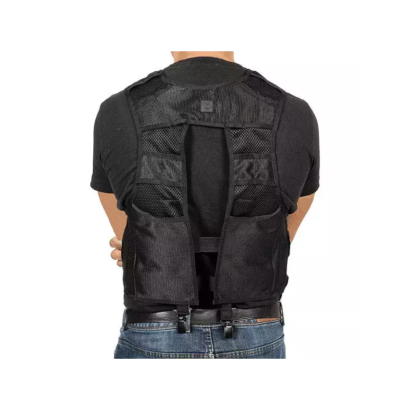Gilet Discret Porte-Accessoires Tactiknight Noir - GK PRO