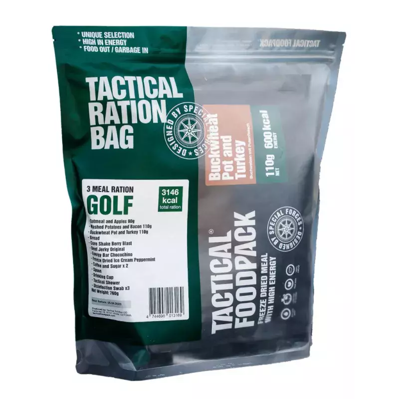 Pack 3 Rations Golf 3146 kcal