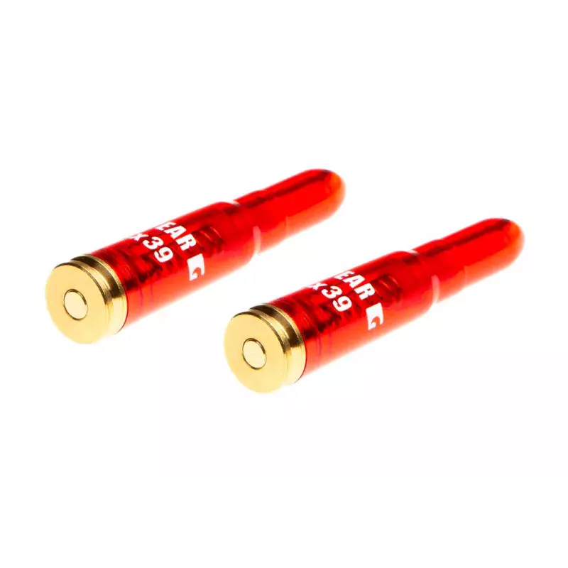 2 Cartouches de Manipulation inertes 7.62 x 39 - Clawgear