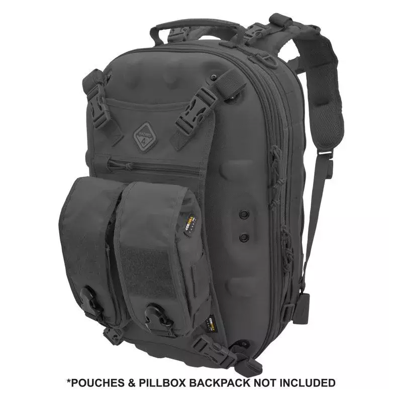 Panneau Molle Beavertail Noir - Hazard 4