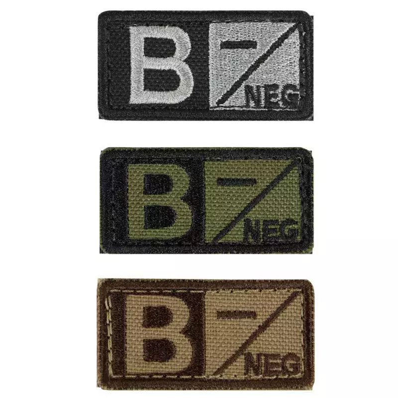 Patch Groupe Sanguin B Neg - Condor Outdoor