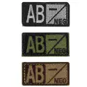 Patch Groupe Sanguin AB Neg - Condor Outdoor