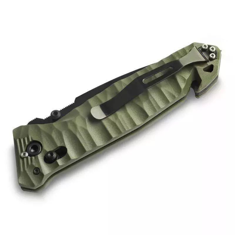 CAC S200 Serration G10 Toxifié Kaki - TB Outdoor