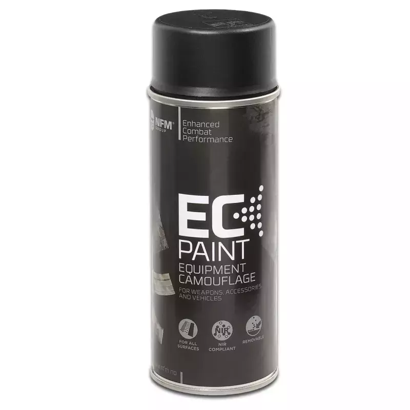 Peinture aérosol EC Paint Noir - NFM