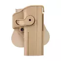 Holster Rigide LV2 CZ P-09, Shadow 2 Droitier Tan