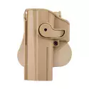 Holster Rigide LV2 CZ P-09, Shadow 2 Gaucher Tan