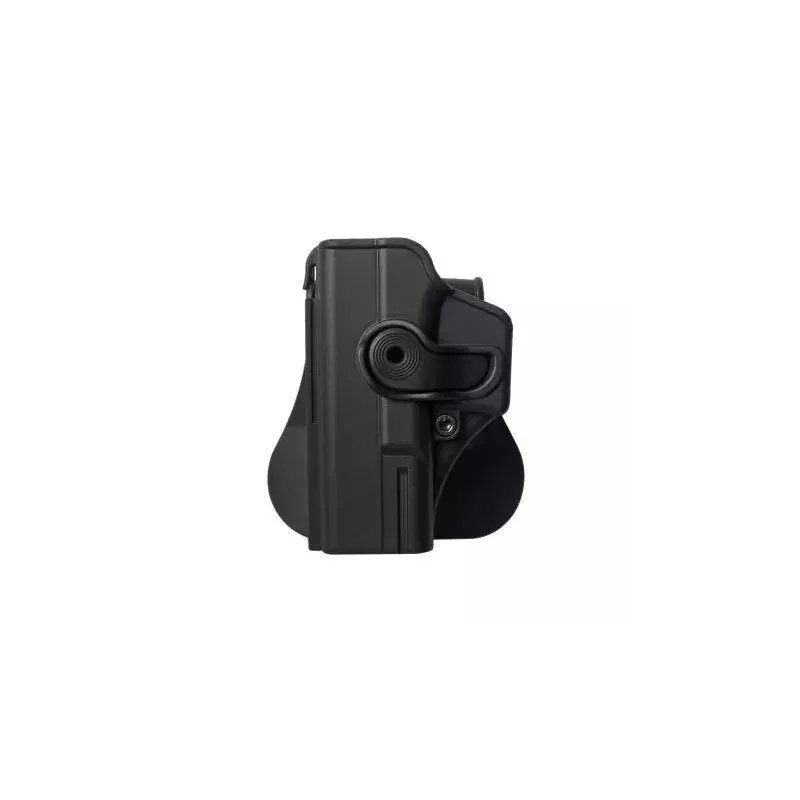 Holster Rigide LV2 Glock 19/19X/23/25/28/32/45 Gen4/5 Gaucher Noir