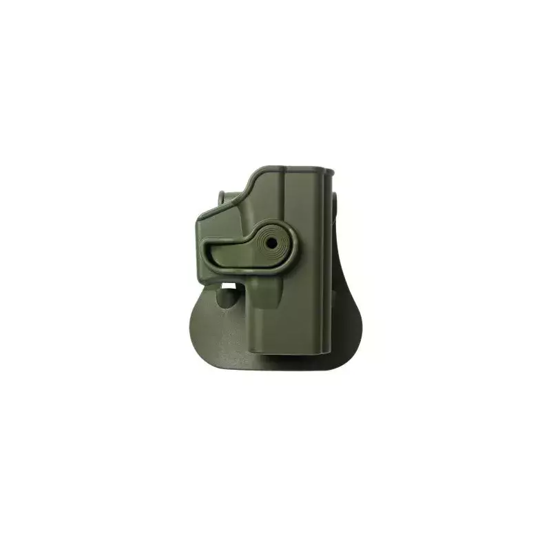 Holster Rigide LV2 Glock 23/26/27/28/33/36 Gen3/4 Droitier Olive Drab