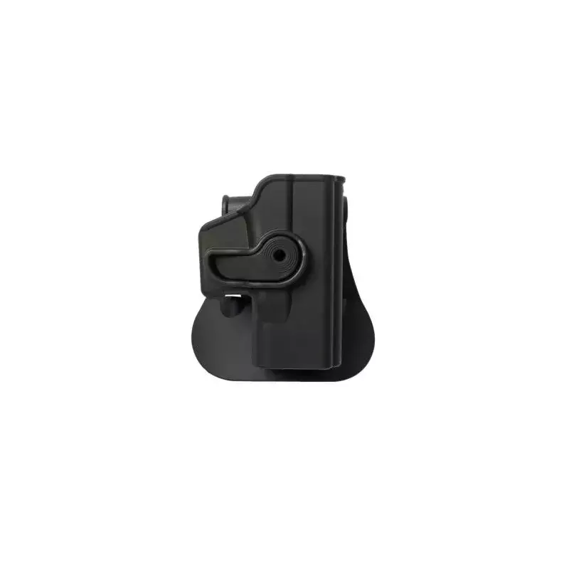 Holster Rigide LV2 Glock 23/26/27/28/33/36 Gen3/4 Droitier Noir