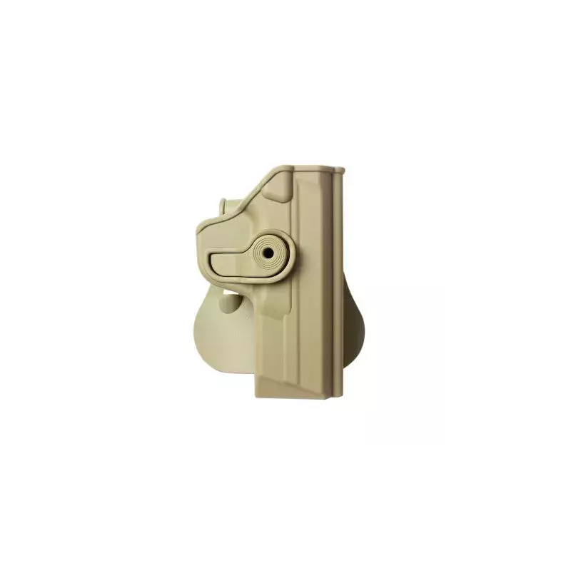 Holster Rigide LV2 Smith & Wesson M&P Droitier Tan