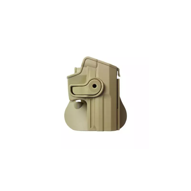 Holster Rigide LV2 Heckler & Koch Usp Compact 9/.40 Droitier Tan