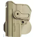 Holster Rigide LV2 Sig Sauer Pro SP2022/SP2009 Gaucher Tan