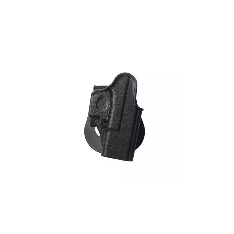 Holster Rigide LV1 GK1 Glock 17/19/19X/25/26/27/28/31/32/36/45 Gen4/5 Droitier Noir