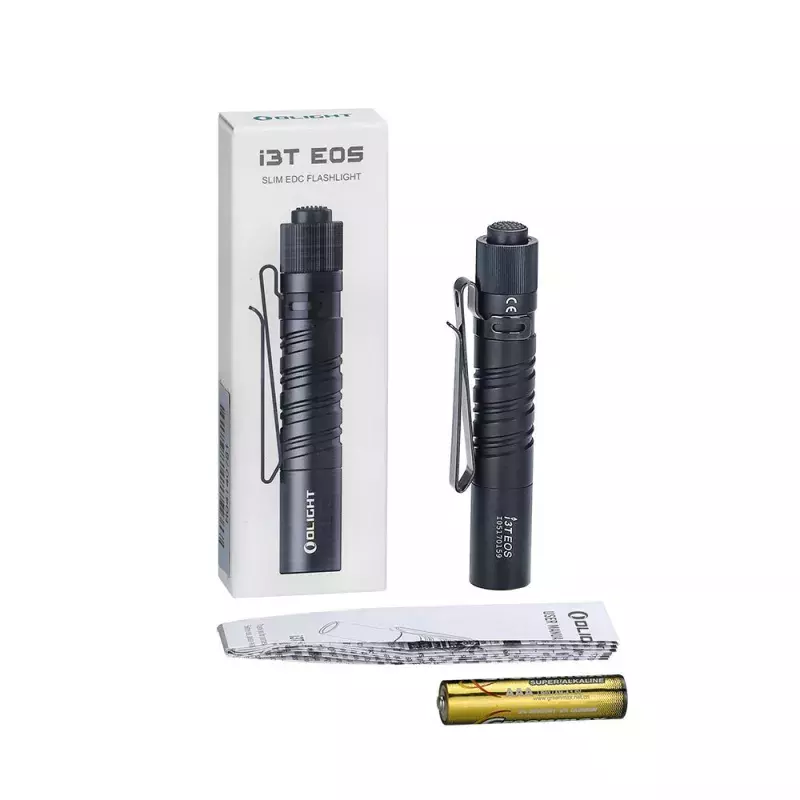 Lampe i3TEOS 180Lm Noire - Olight