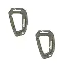 2 Mousquetons Tactiques MOLLE OD - MIL-TEC
