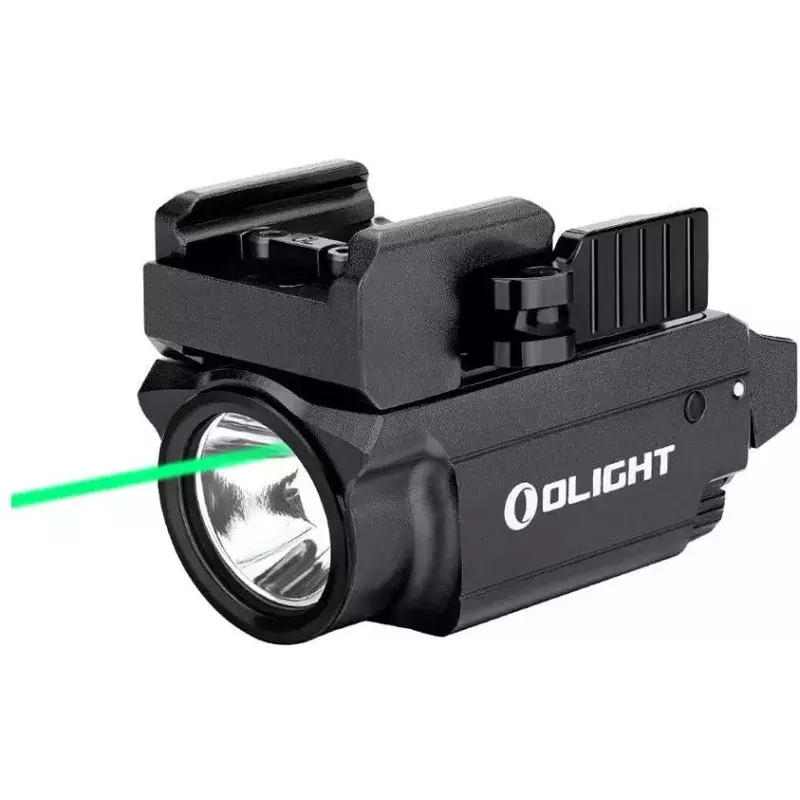 Lampe Tactique Noir Baldr Mini 600 Lumens + Laser Vert