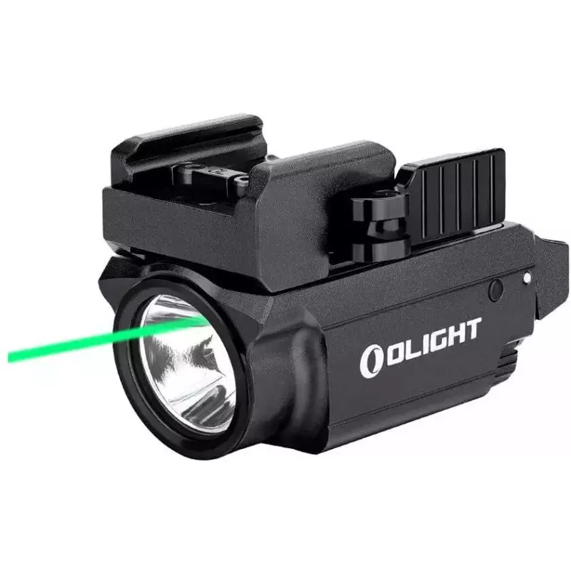 Lampe Tactique Noir Baldr Mini 600 Lumens + Laser Vert - Olight