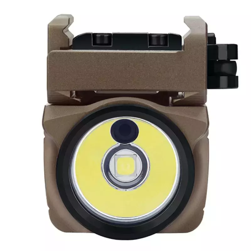 Lampe Tactique Tan Baldr Mini 600 Lumens + Laser Vert - Olight