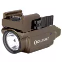 Lampe Tactique Tan Baldr Mini 600 Lumens + Laser Vert - Olight