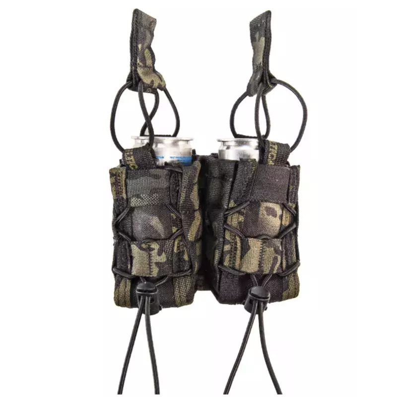 Poche double 40 mm Taco® Multicam Black