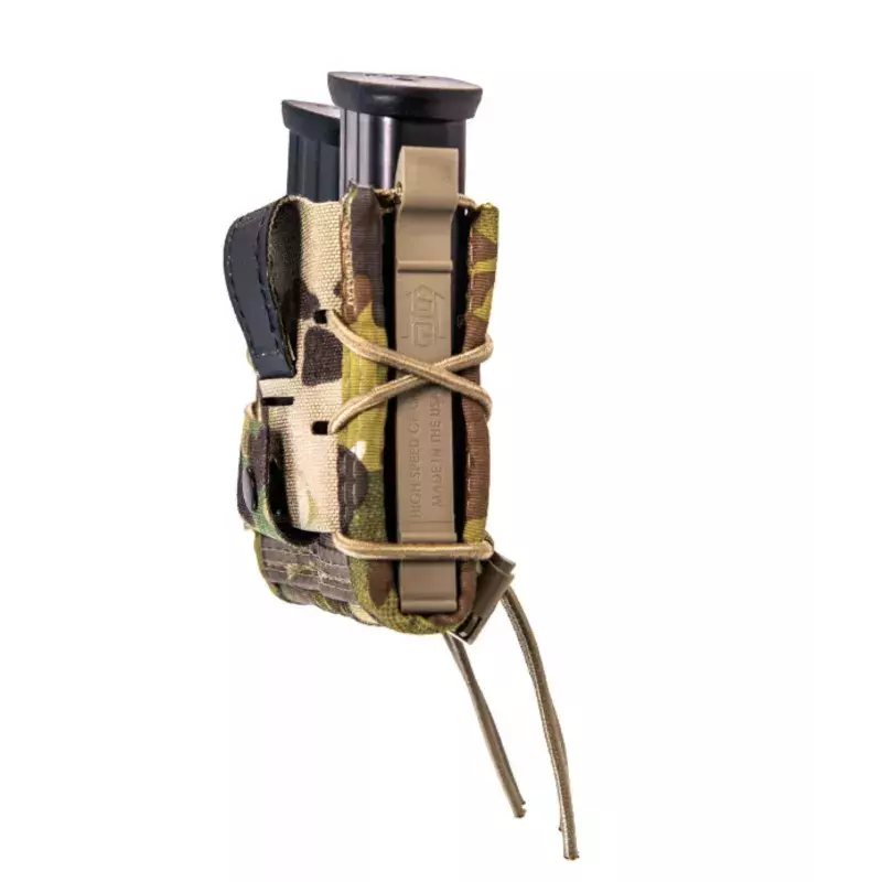 Poche Double PA Taco Belt Mount Multicam Black