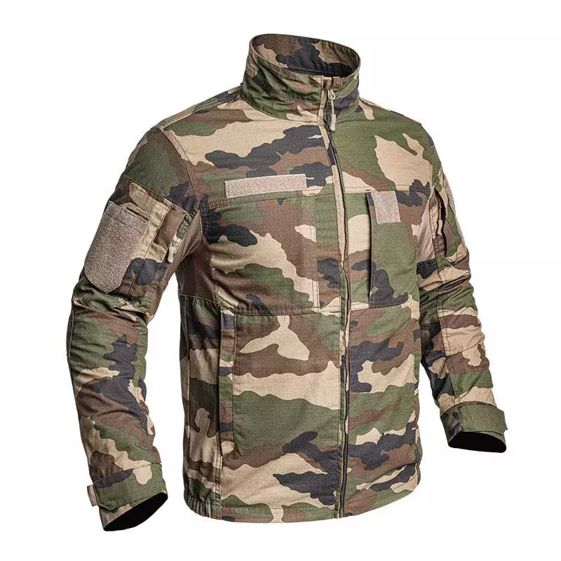 Veste courte de combat à capuche camouflage CE - A10 Equipment