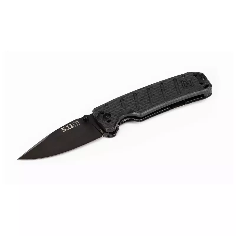 Lame pliante compacte Ryker DP Mini entièrement Noir - 5.11 Tactical
