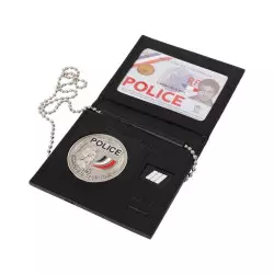 PROFESSIONAL STORE Marseille - Porte-carte 2 volets portefeuille avec grade  et médaille inclus Grade CRS ET PN 01.Stagiaire MEDAILLES PORTE CARTE CRS