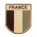 Ecusson de bras France coloris désert tan auto-agrippant A10 Equipment