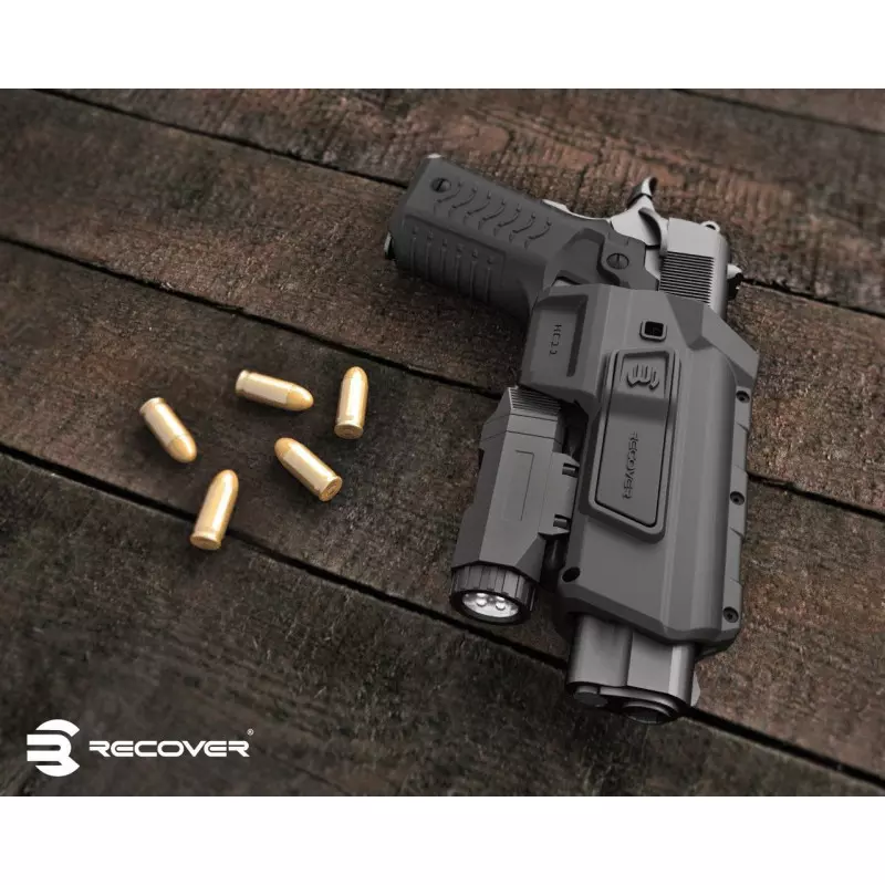 Active Retention Holster HC11 pour ReCovered 1911 Gaucher - Recover Tactical