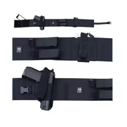 Holster Vega Cordura Ceinture Intérieur Extérieur Taille L Avec Crochet - Ambidextre