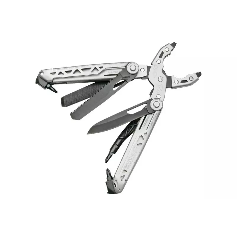 Pince Dual Force argent/noir 12 outils - Gerber