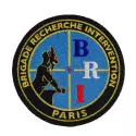 Patch brodé couleurs BRI - Amicale de la BRI Paris