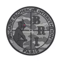 Patch PVC camo gris BRI - Amicale BRI Paris