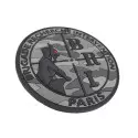 Patch PVC camo gris BRI - Amicale BRI Paris