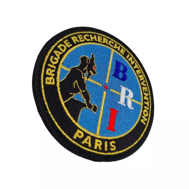 Patch brodé couleurs BRI - Amicale de la BRI Paris