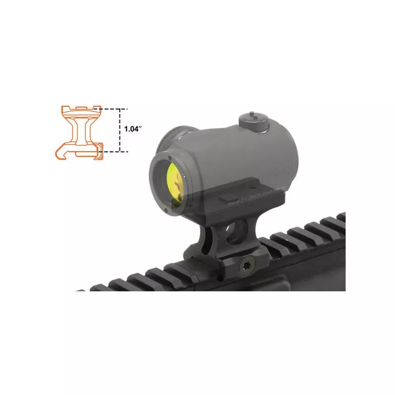 Montage Super Slim T1 Lower 1/3 Co-witness - UTG