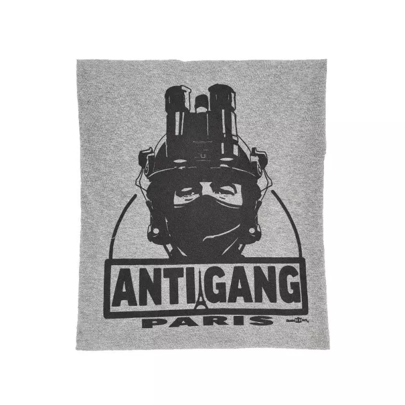 T-Shirt antigang gris - Amicale BRI Paris